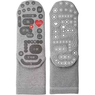 Amazon | [MIKASA] 足つぼ5本指ソックス 25-27cm (グレー) | 靴下 通販